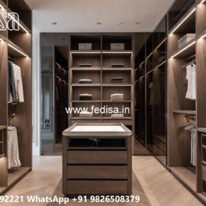 Luxury Classic Closet with Rich Wooden Texture No-8086