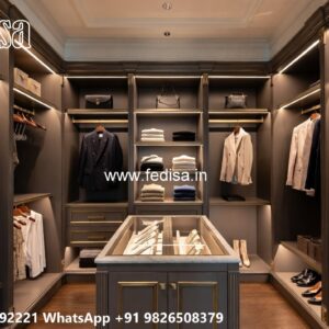 Elegant Closet Design with Premium Features No-8091