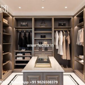 Luxury Walk In Wardrobe Design Inspiration No-8105