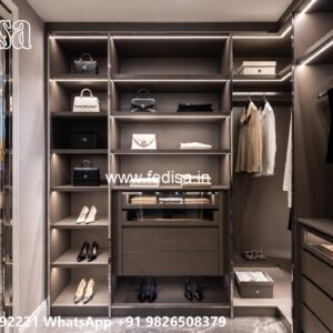 Minimalist Wardrobe Design for Contemporary Homes No-8106