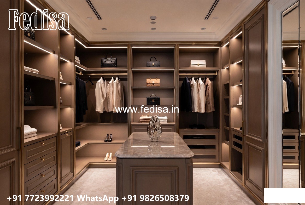 Wardrobe Design Ideas for Master Bedroom Interiors No-8118