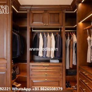 Sliding Wardrobe Design with Mirror Doors No-8121