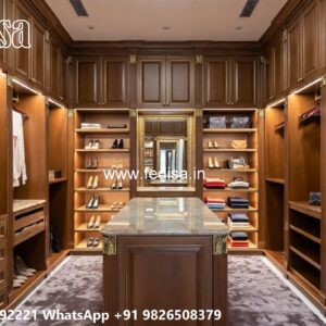 Sophisticated Wardrobe Design for Stylish Bedrooms No-8123