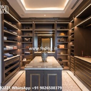 Elegant White Wardrobe Design Inspiration No-8130