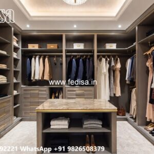 Stylish Wardrobe Design with Modern Texture No-8145