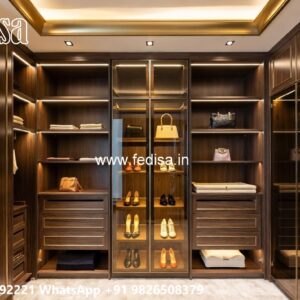 Contemporary Wooden Wardrobe Design Concepts No-8148