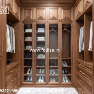Luxury Wardrobe Design for Spacious Bedrooms No-8149