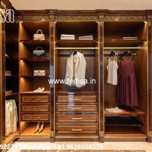 Innovative Wardrobe Design with Functional Layout No-8150