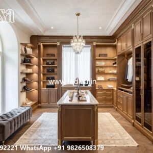 Modern Wardrobe Design with Sleek Finishes No-8151