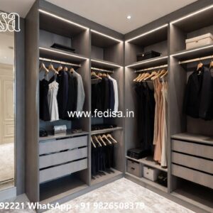 Modern Wardrobe Design for Sophisticated Interiors No-8161