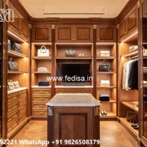 Functional Wooden Wardrobe Design Inspiration No-8164