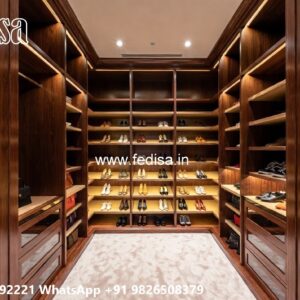 Beautiful Wardrobe Design with Premium Wood No-8171