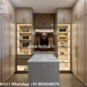 Luxury Wardrobe Design with Contemporary Style No-8175