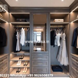 Wooden Wardrobe Design with Luxury Appeal No-8185