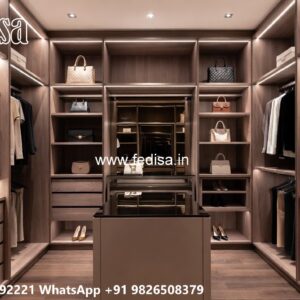 Smart Wardrobe Design with Space Optimization No-8198