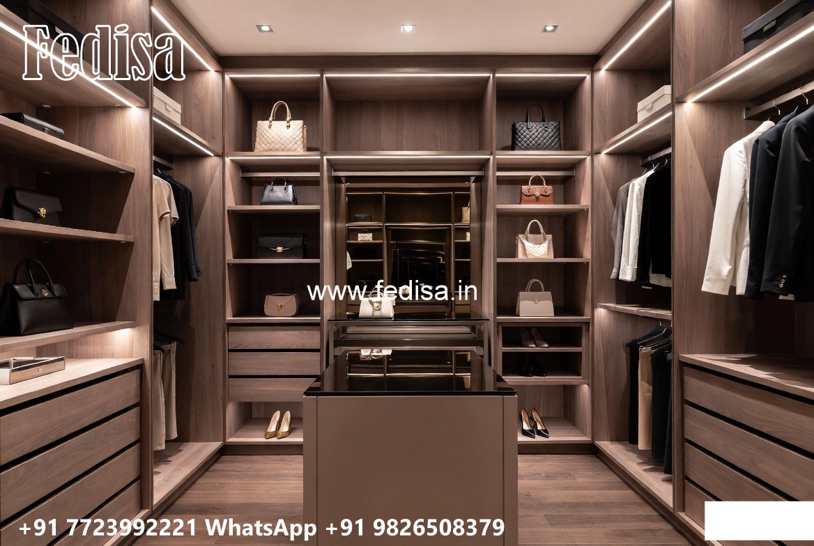 Smart Wardrobe Design with Space Optimization No-8198
