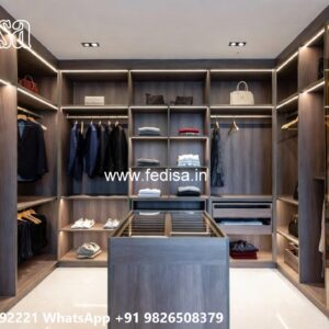 Designer Wardrobe Design with Mirror Finish No-8199
