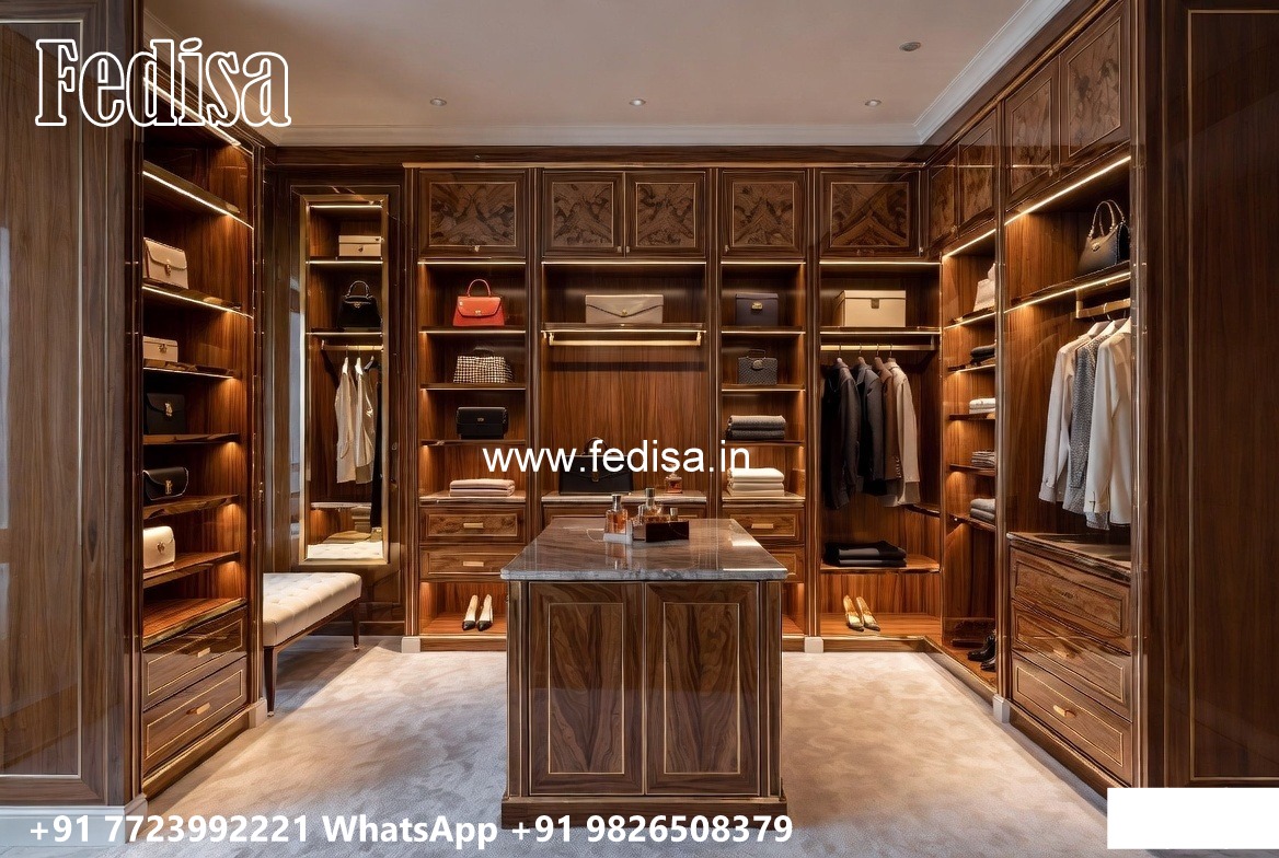 Luxury Wardrobe Design with Functional Features No-8225