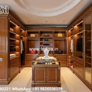 Modern Sliding Wardrobe Design with Mirrors No-8231