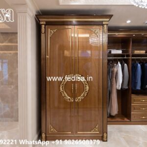 Luxury Wardrobe Design with Elegant Layout No-8239