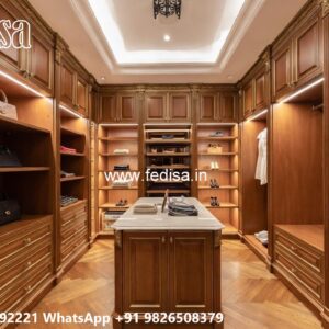 Modern Wardrobe Design with Elegant Decor No-8249
