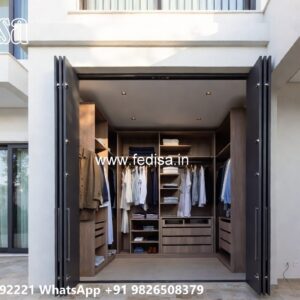 Wardrobe Design Ideas with Designer Finish No-8256