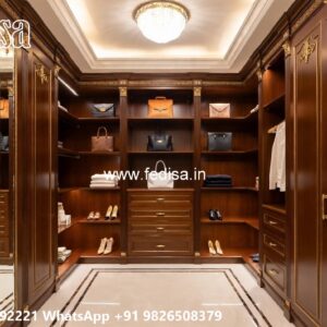 Contemporary Wardrobe Design with Stylish Details No-8258