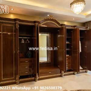 Wardrobe Design Ideas with Smart Layout No-8268