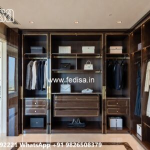Minimal Wardrobe Design with Premium Finish No-8270