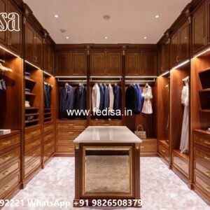 Premium Wardrobe Design with Wooden Texture No-8276