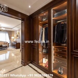 Contemporary Wardrobe Design with Elegant Lines No-8279