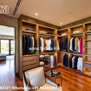 Smart Wooden Wardrobe Design Inspiration No-8300