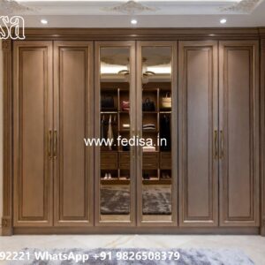 Luxury Wardrobe Design with Functional Layout No-8311