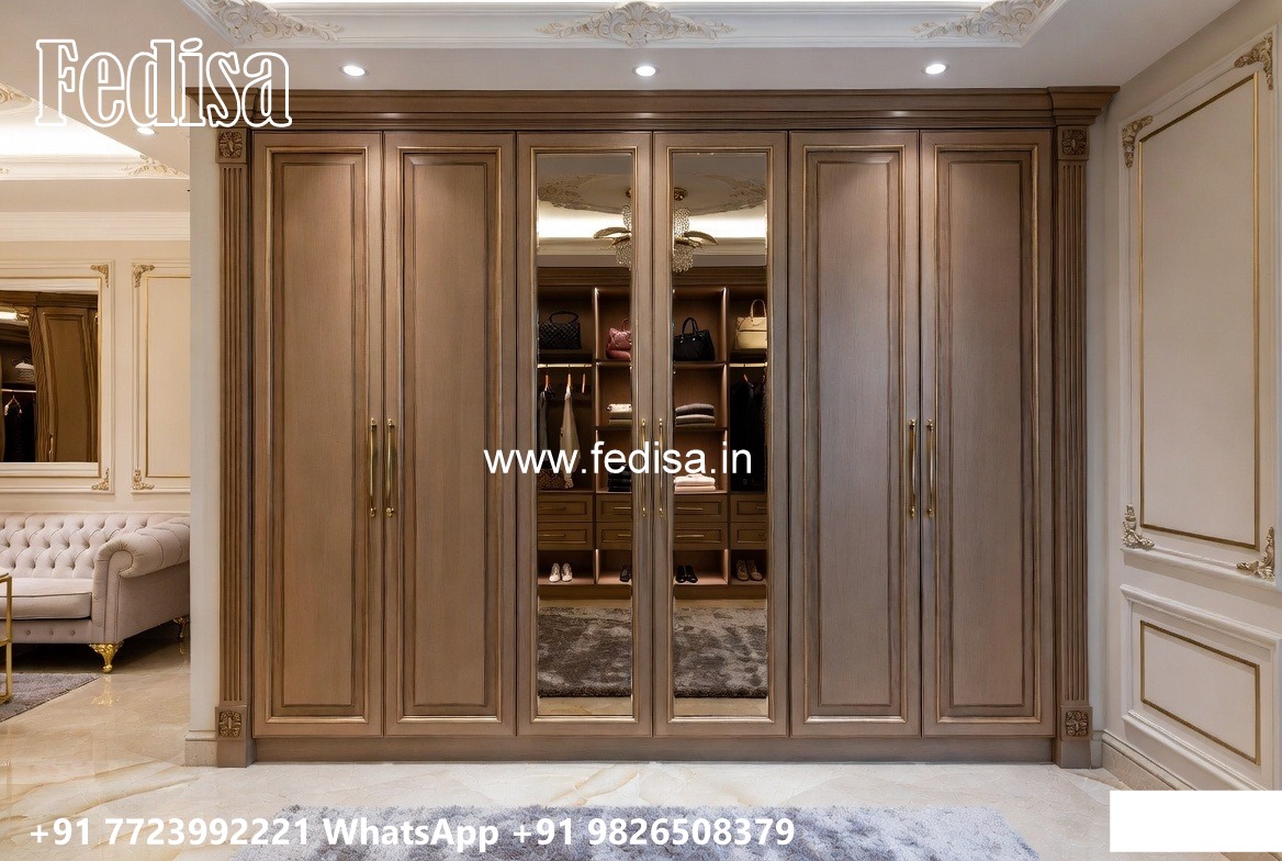 Luxury Wardrobe Design with Functional Layout No-8311