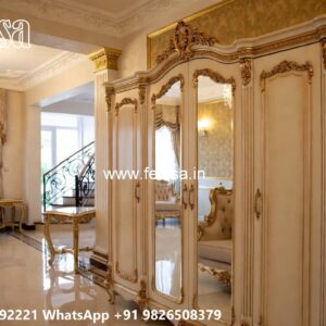 Contemporary Wardrobe Design with Smart Features No-8313