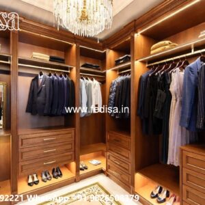 Wardrobe Design Ideas with Wooden Elegance No-8315