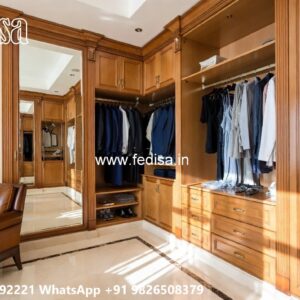 Luxury Wardrobe Design for Spacious Bedrooms No-8319
