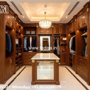 Luxury Wardrobe Design with Sophisticated Decor No-8324