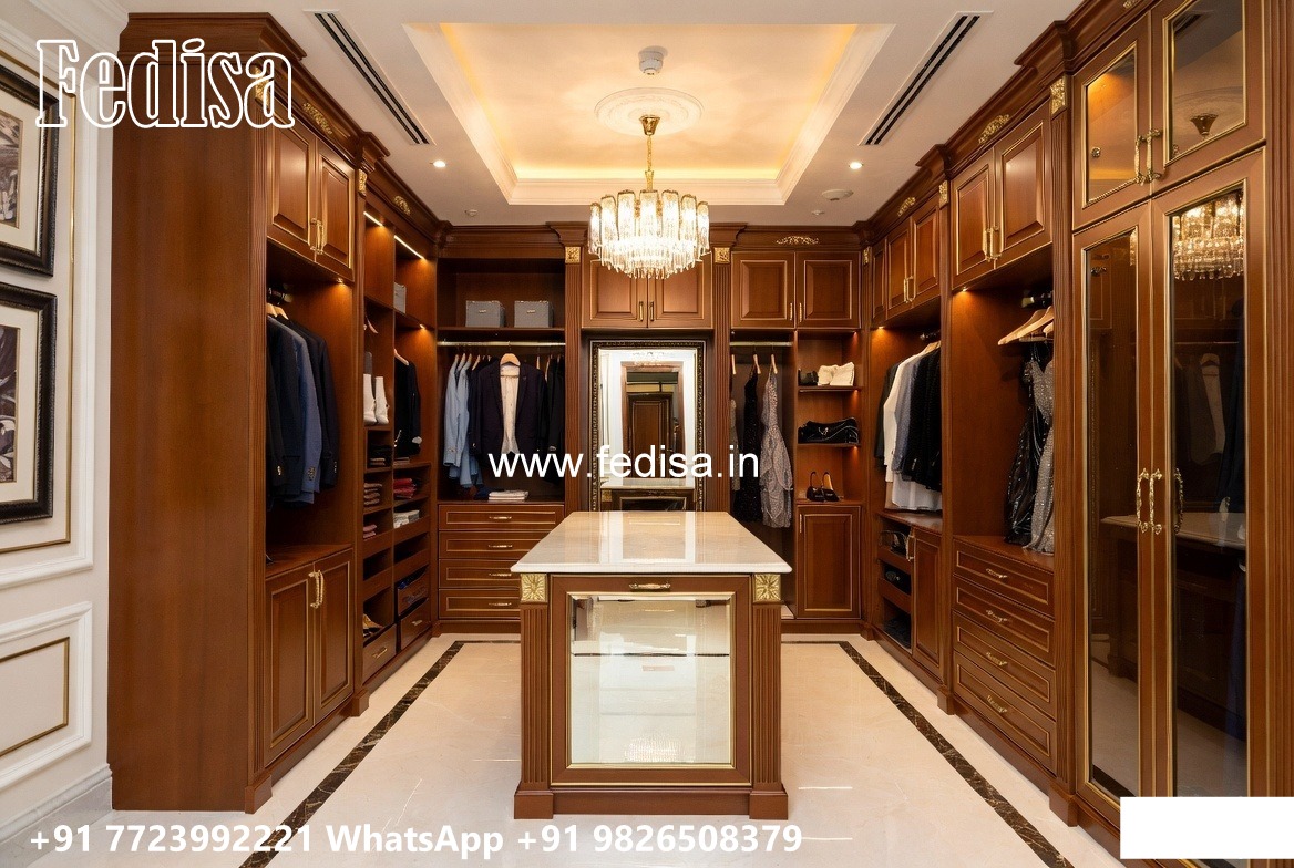 Luxury Wardrobe Design with Sophisticated Decor No-8324