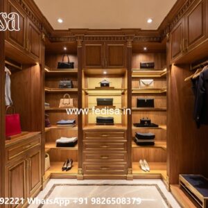 Beautiful Wooden Wardrobe Design Concepts No-8330
