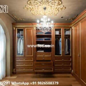 Modern Wardrobe Design with Stylish Lighting No-8340