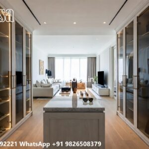 Wardrobe Design Ideas with Premium Texture No-8343