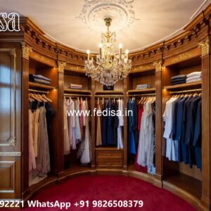 Elegant Wardrobe Design with Modern Mirror Finish No-8378
