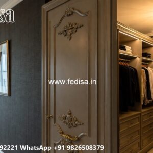 Beautiful Wardrobe Design with Contemporary Finish No-8385