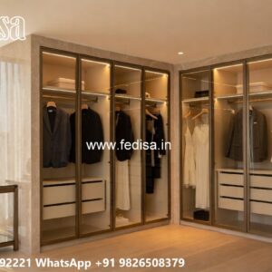 Modern Sliding Wardrobe Design for Elegant Bedrooms No-8389