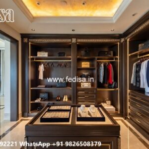 Stylish Wardrobe Design with Luxury Storage Features No-8390