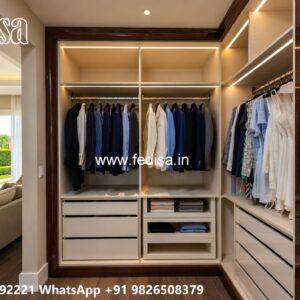 Glass Wardrobe Designs No-8413