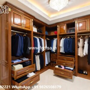 Stylish Wooden Closets No-8632