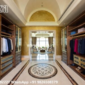 Traditional Wardrobe Design with Luxury Finish No-8703