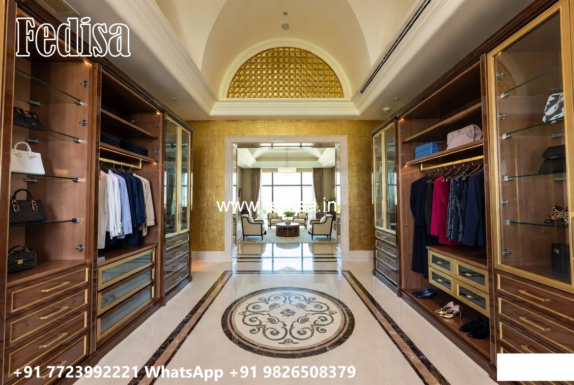 Traditional Wardrobe Design with Luxury Finish No-8703